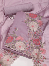 All Over Embroidery Georgette Unstitched Suit With Dupatta